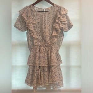 Loveshackfancy ruffle mini dress
